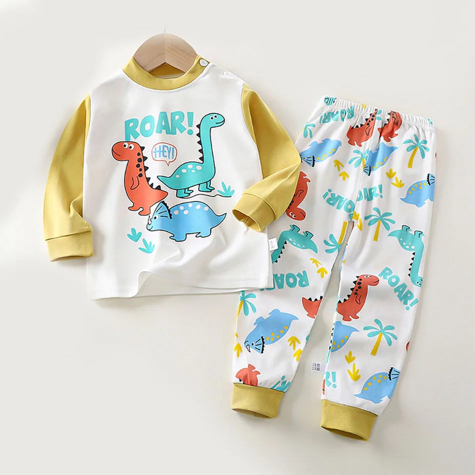 Children's Soft Comfort Cartoon Pajamas Sets