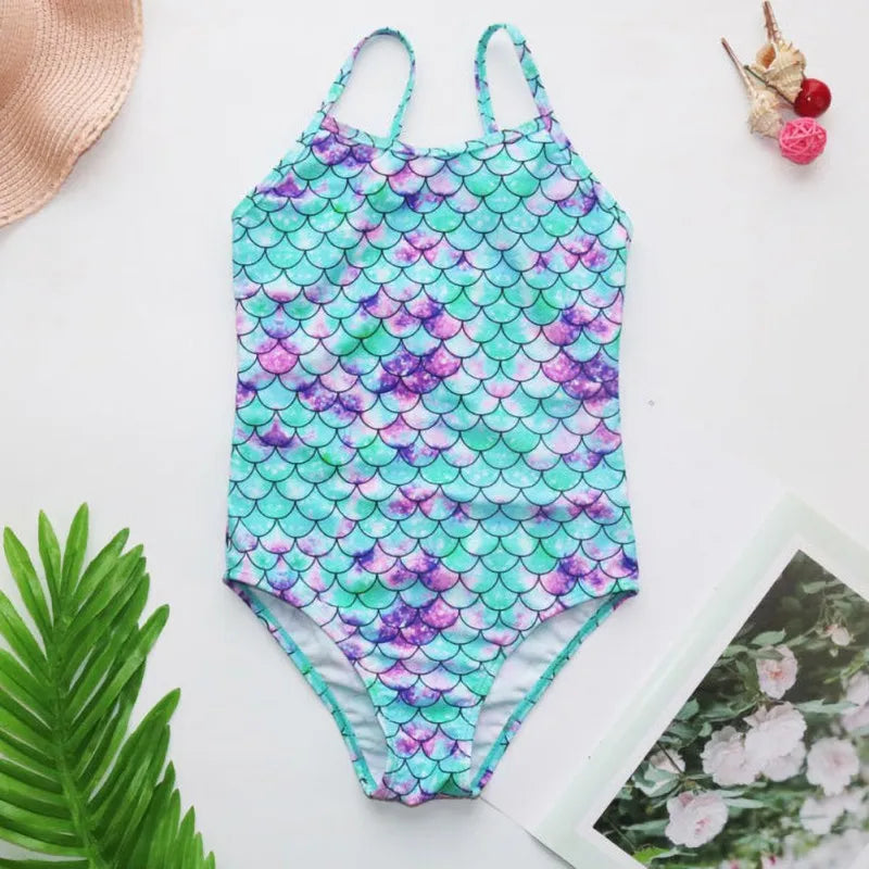 Girls Summer Fashion Swimsuit