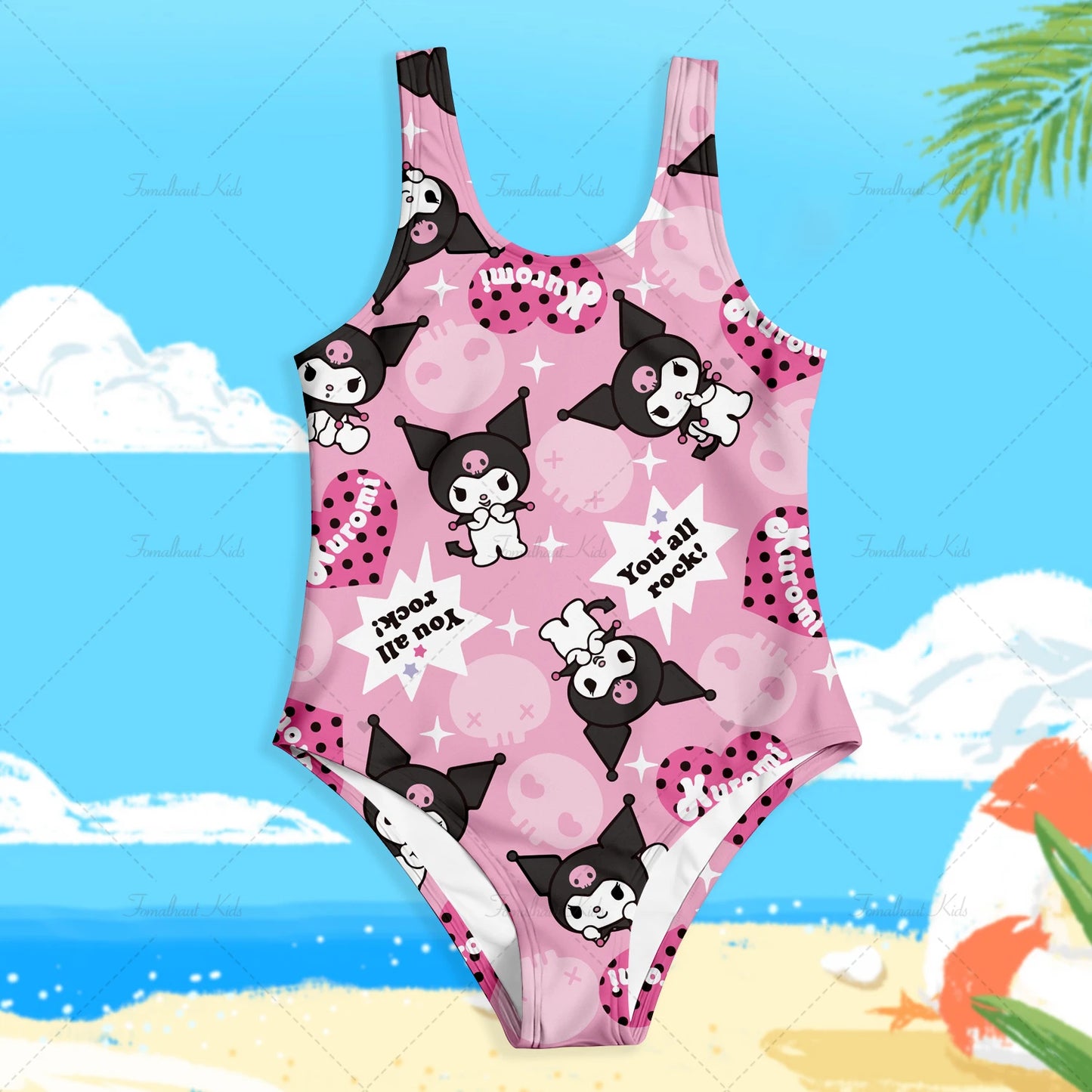 Cartoon Printed Swimwear