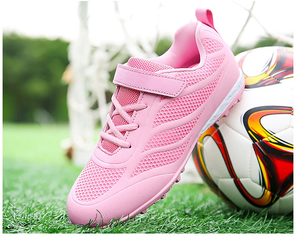 Children Hook Loop Soccer Shoes