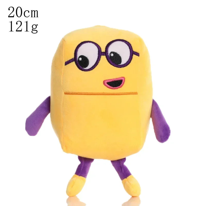 Anime Numberblocks Plush 14-18cm Doll Toys Educational Stuffed Movie Anime Kids Early Childhood Birthday Christmas Gift Hot