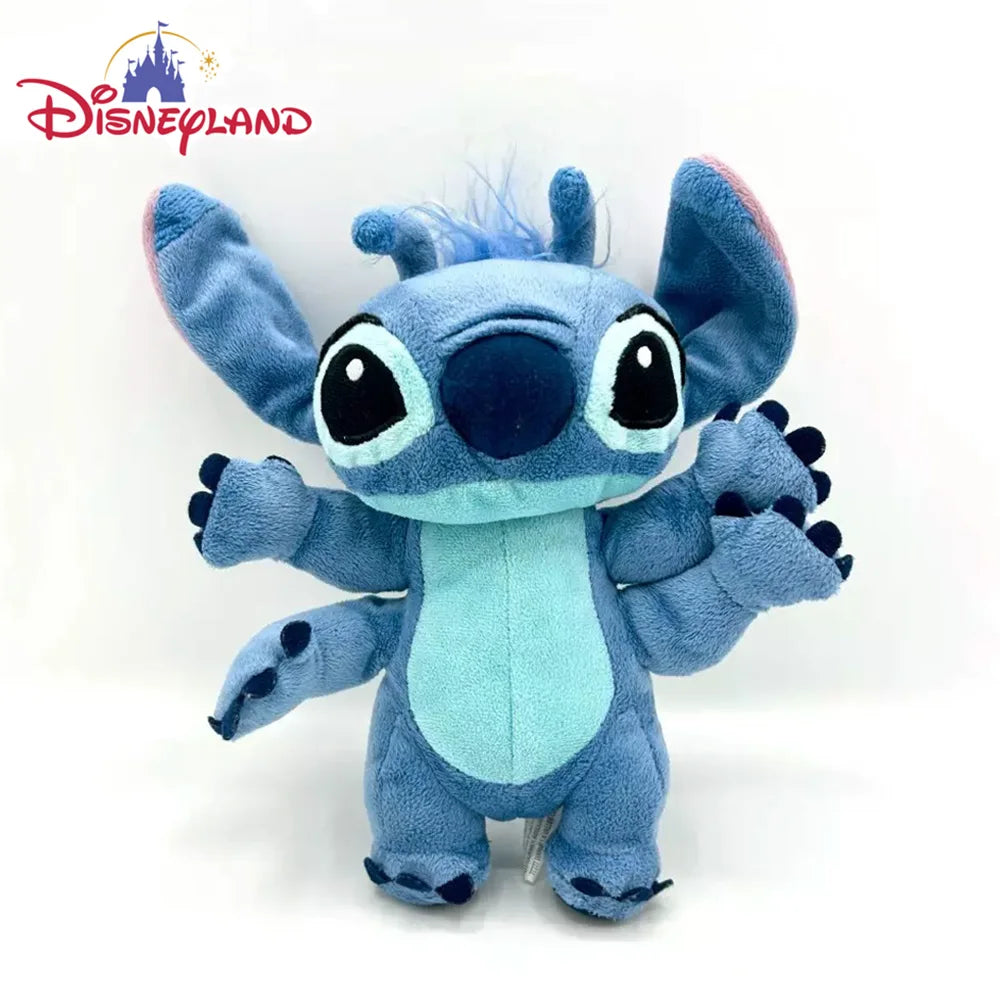 DISNEY Movie Stitch Stuffed Plush Toys Cute 22cm Four Hands 626 Stitch Plush Dolls Stuffed Toys Gifts for Kids Home Decor