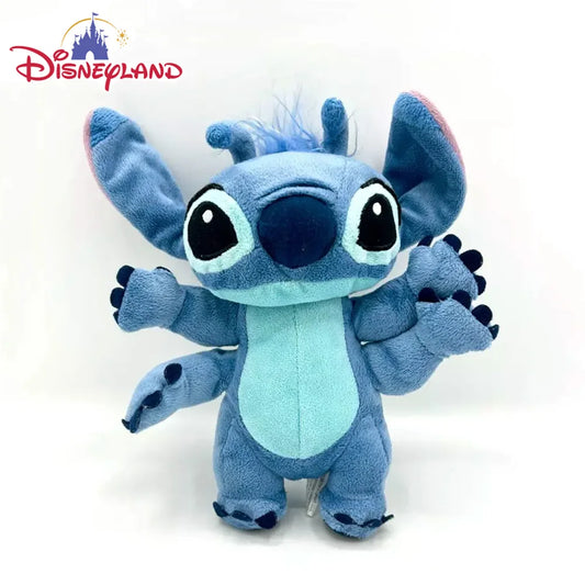 DISNEY Movie Stitch Stuffed Plush Toys Cute 22cm Four Hands 626 Stitch Plush Dolls Stuffed Toys Gifts for Kids Home Decor