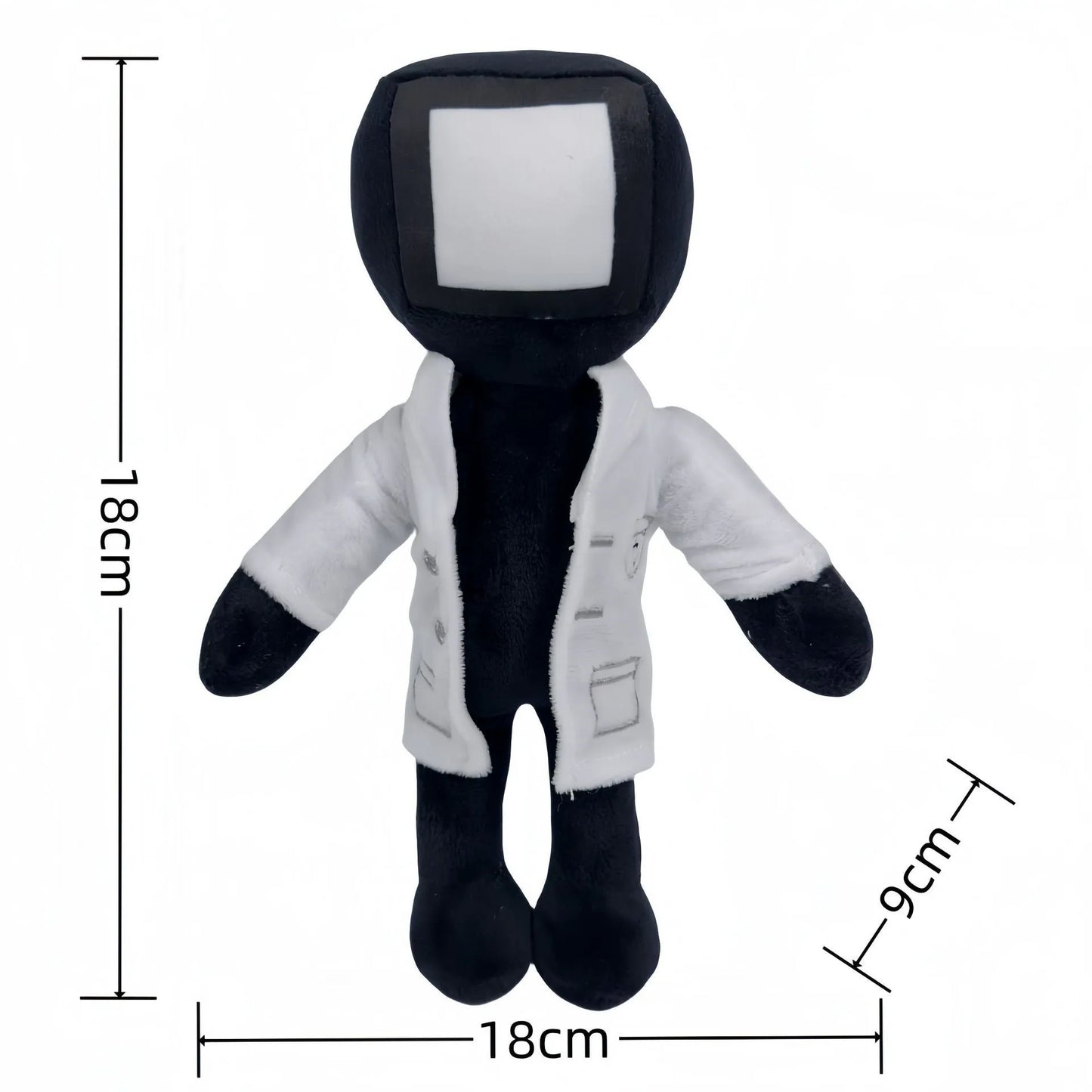 Skibidi Toilet Stuffed Plush Doll Toys Collectible Gifts for Kids Fans Adults Birthday Anime Game Figure Titan TV Man Cameraman