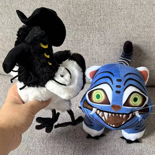 Kpop Movie Demon Game Hunters Tiger Magpie Cosplay Costume Stuffed Doll Peripherials Plush Toy Home Decoration Kids Fans Gifts
