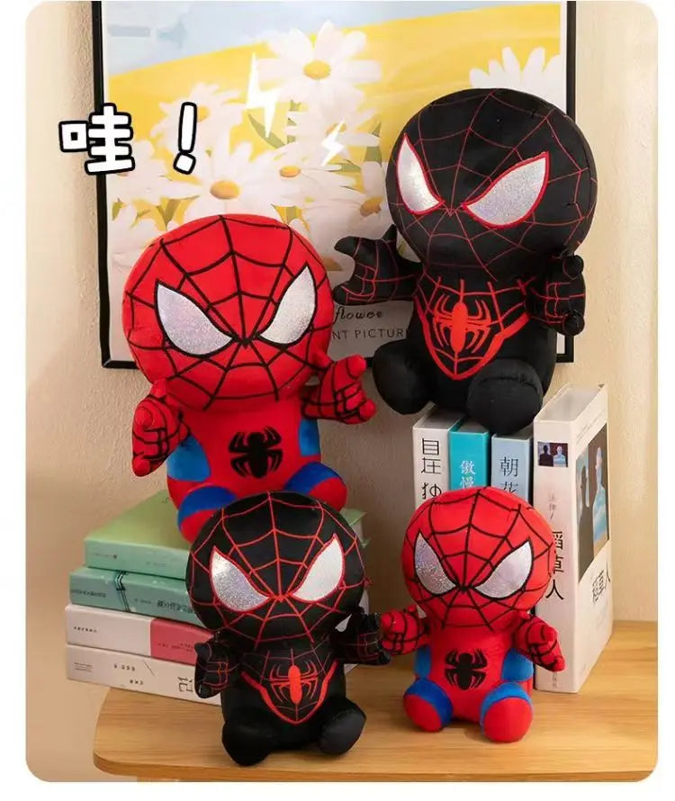 Marvel Movie The Avengers Anime Cartoon Figure Spider Man Fills Plush Toys 25CM Stuffed Dolls Child Christmas Gifts