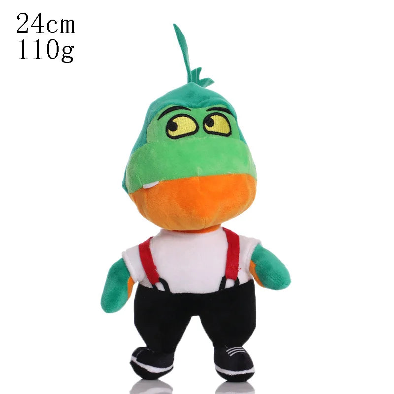 The Bad Guys Movie  Plush Toys Kawaii Wolf Piranha Snake Shark Tarantula Anime Doll Stuffed Animal Peluche Toy For Kids Gift