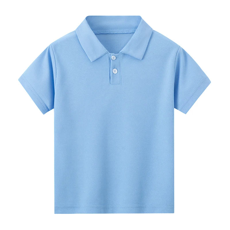 Comfortable Solid Color POLO  T-shirt