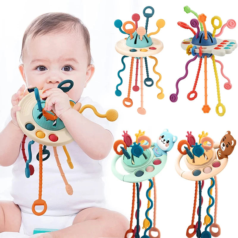 Baby Rattle Teether Toys