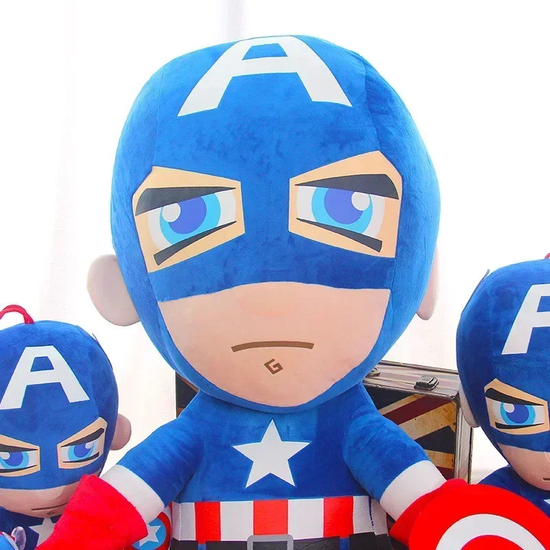 Spiderman 27cm Plush Toys Movie Dolls Marvel Avengers Soft Stuffed Hero Captain America Iron Christmas Gifts for Kids