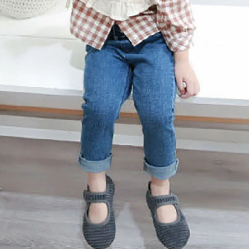 Kid's Loose Fashion Denim Casual Jeans