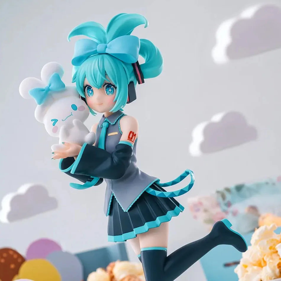 Hatsune Miku Anime 21cm  Figure Fashion Subclture Miku Action Figure Christmas Gift PVC Collection Model Doll Toys