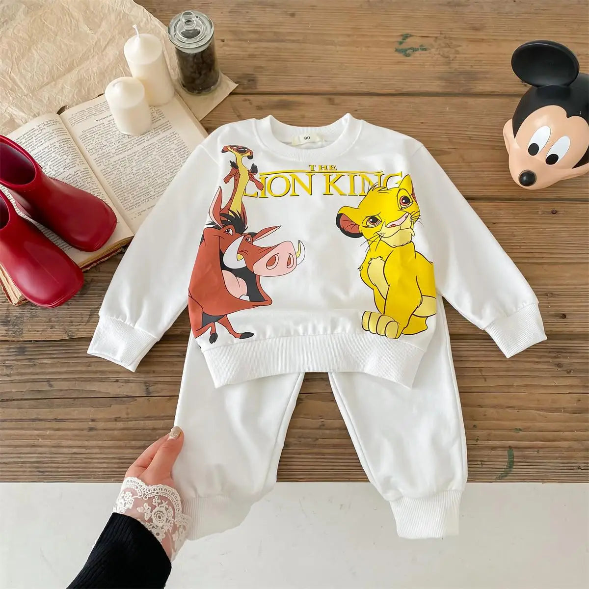 Cartoon Printed Baby Boy Tracksuit