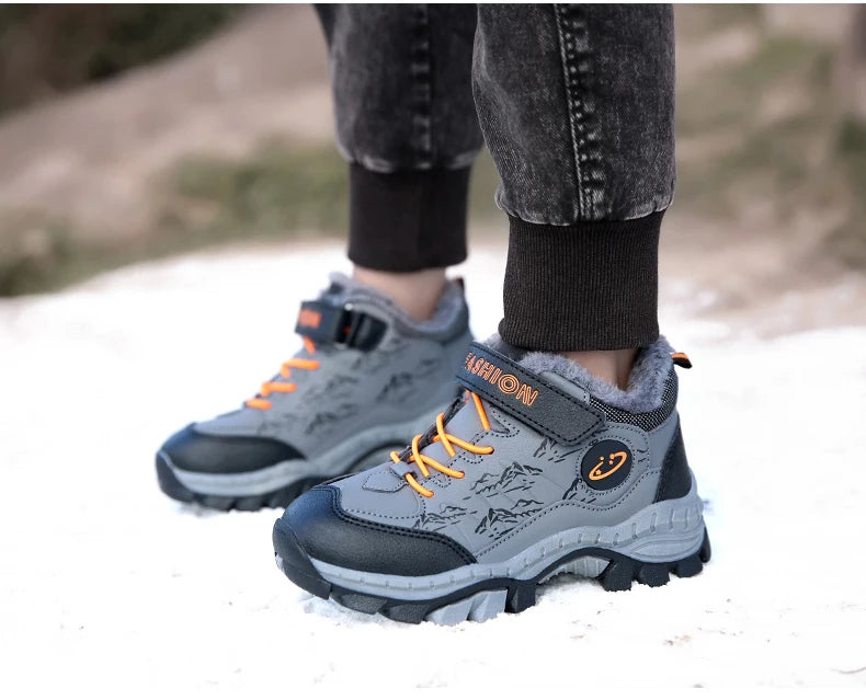 Children's Winter Hiking Cotton Shoes