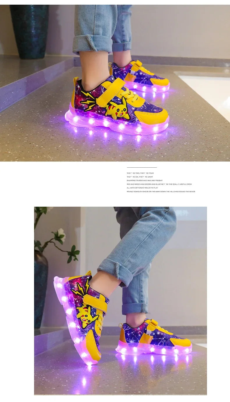 Pokemon Pikachu Luminous Sneakers