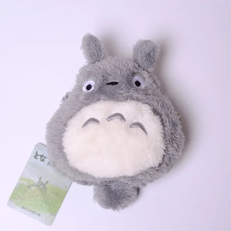 Cartoon Totoro Plush Coin Purse 12cm Kawaii Japanese Toy Totoros Doll Cute Movie Character Children Birthday Gift