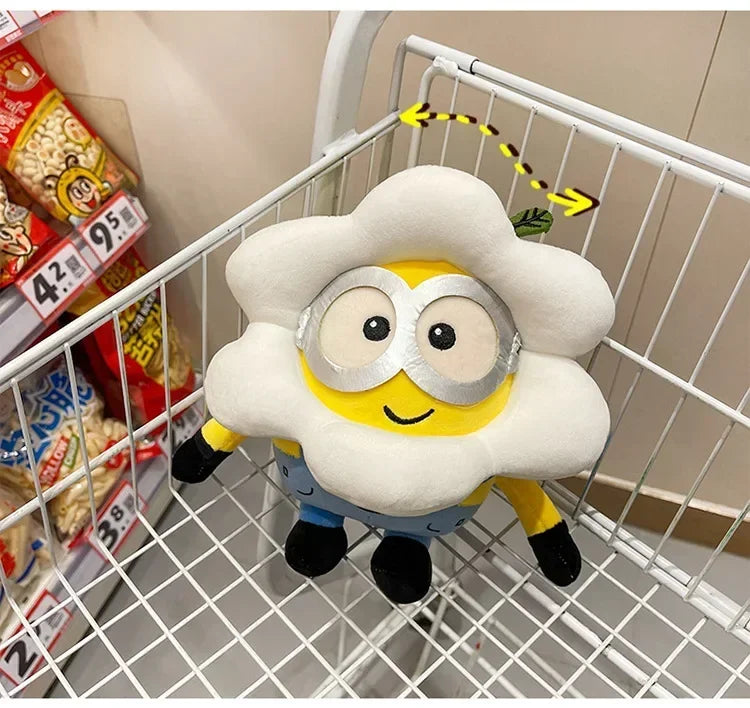 Movie Minions Plush Bob+Tim Series Bob Holding Tim Bear Doll High Quality Cute Animal Toys Christmas Gifts