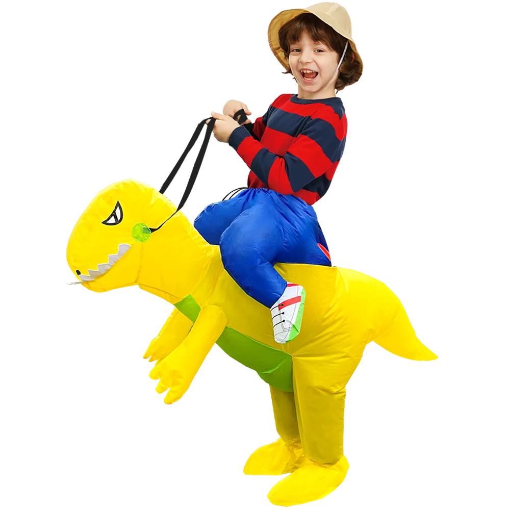 Child Kids Mascot Dinosaur Inflatable Costumes Unicorn Rooster Anime Dress Suits Purim Halloween Christmas Party Cosplay Costume