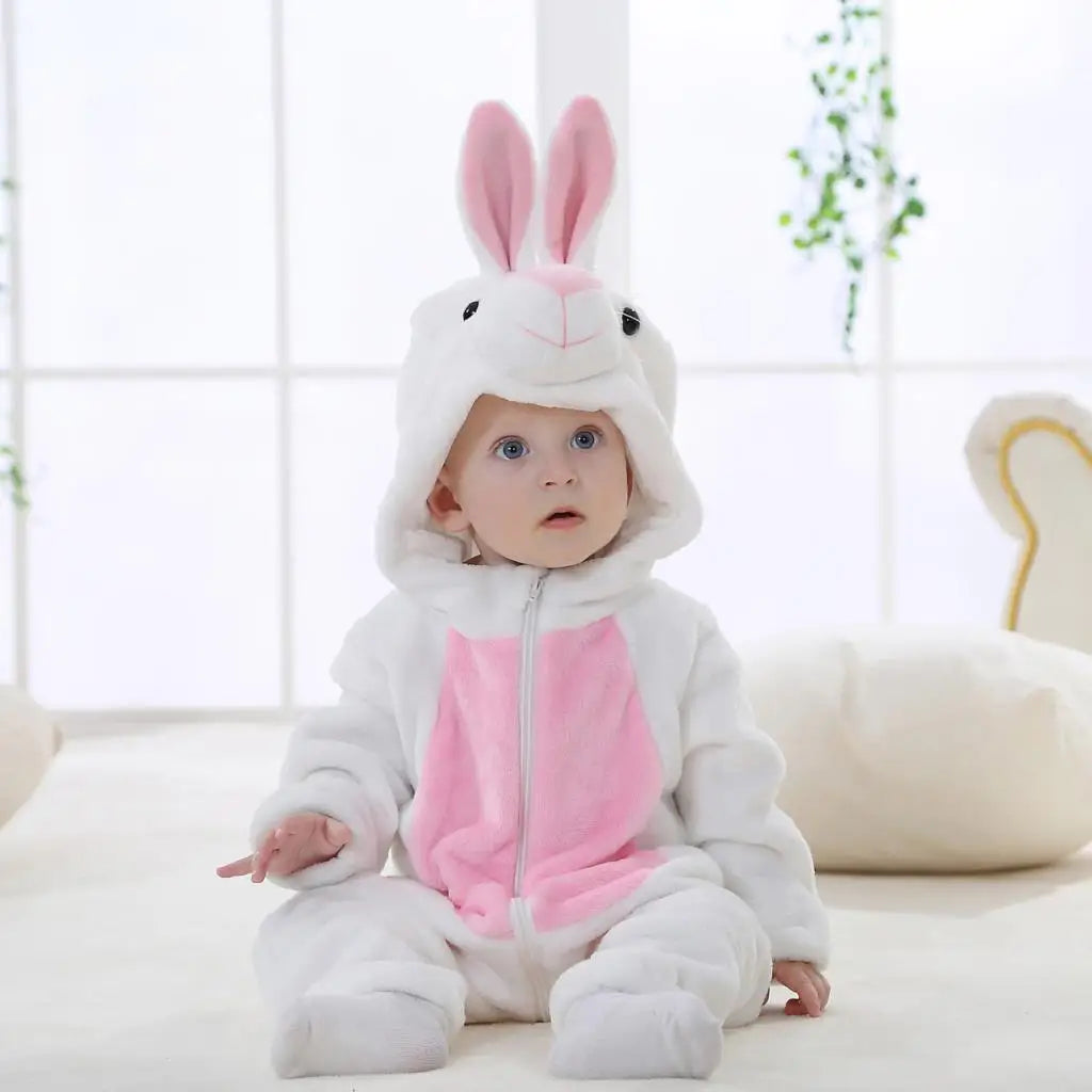 0 1 2 3 4 Years Kigurumi Pajamas for Toddler Baby Clothes Children Outfits Infant Dinosaur Unicorn Cat Monkey Cosplay Costumes