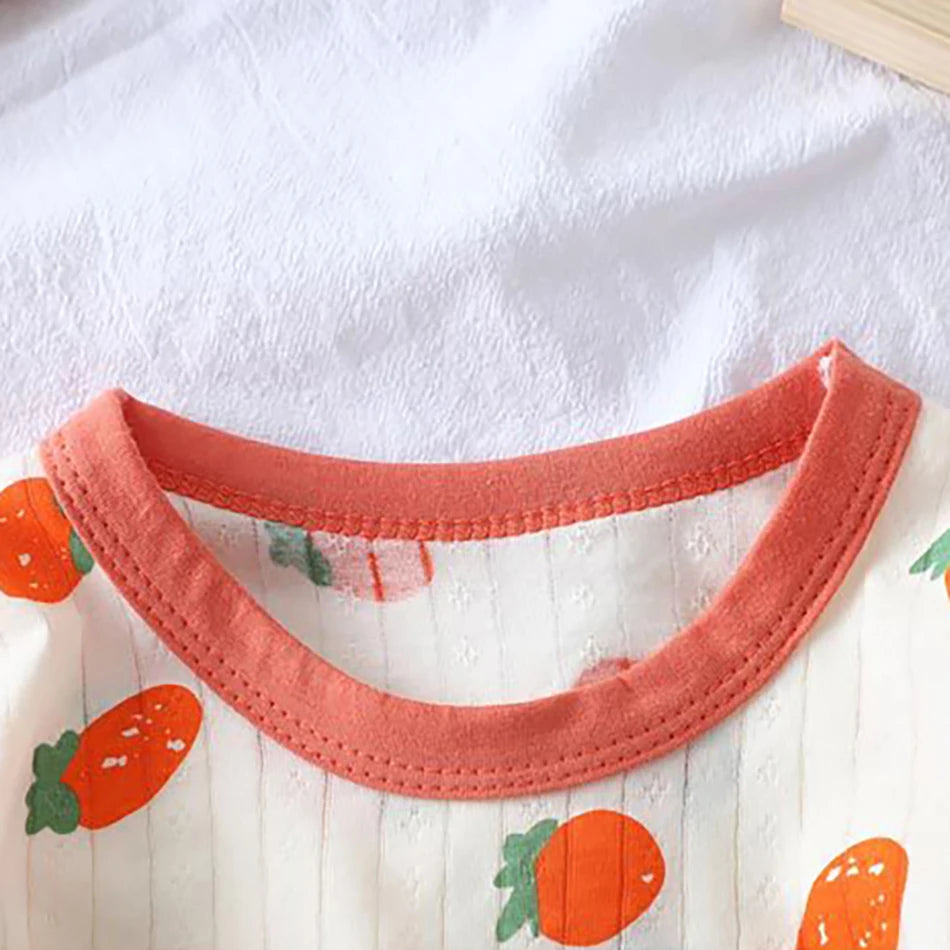 Kid's Long Sleeve Cotton Pajamas Set