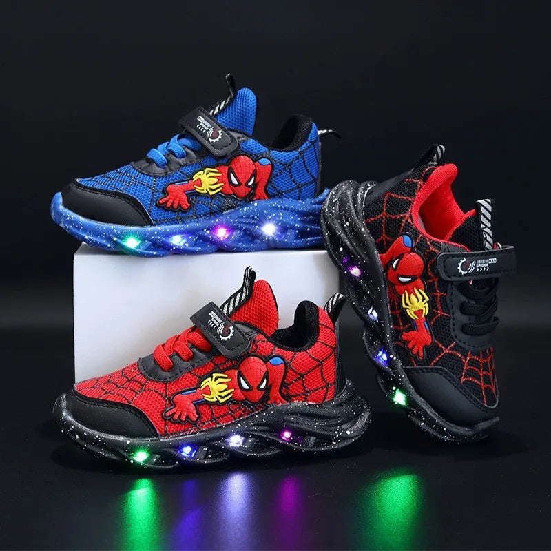 Spiderman Themed Kids Sneakers