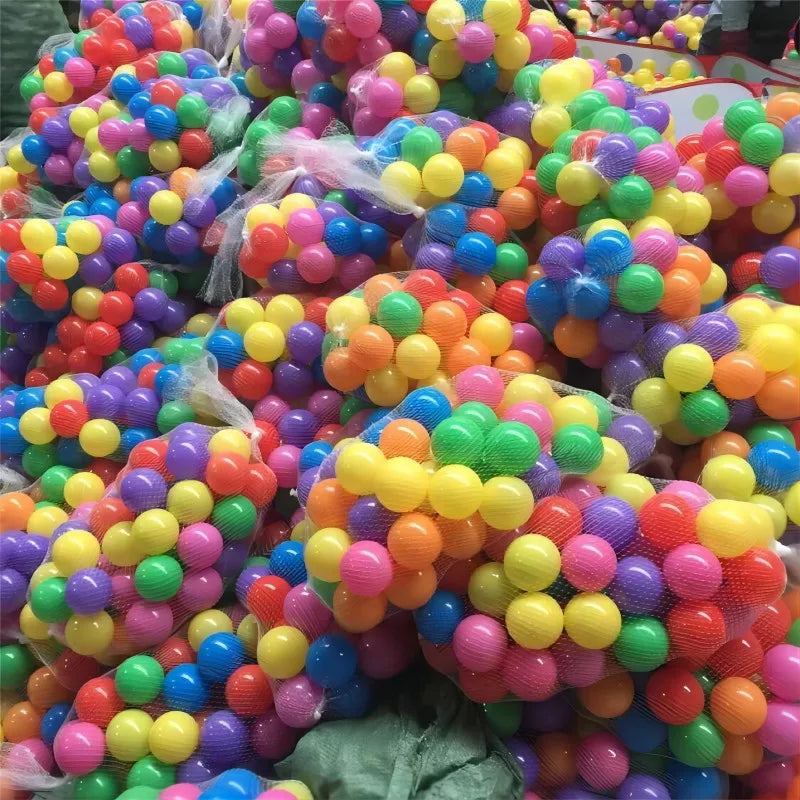 100PCS Outdoor Colorful Soft Sport Ball