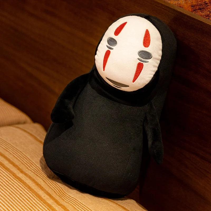 Japanese Anime Movie No Face Man Figure Doll Stuffed Plush Intresting Toy Home Decro Birthday Gifts