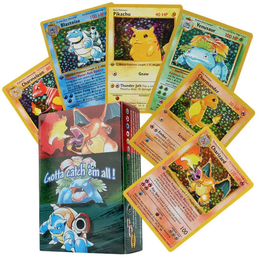 151Pcs 1996 first generation Pokémon cards