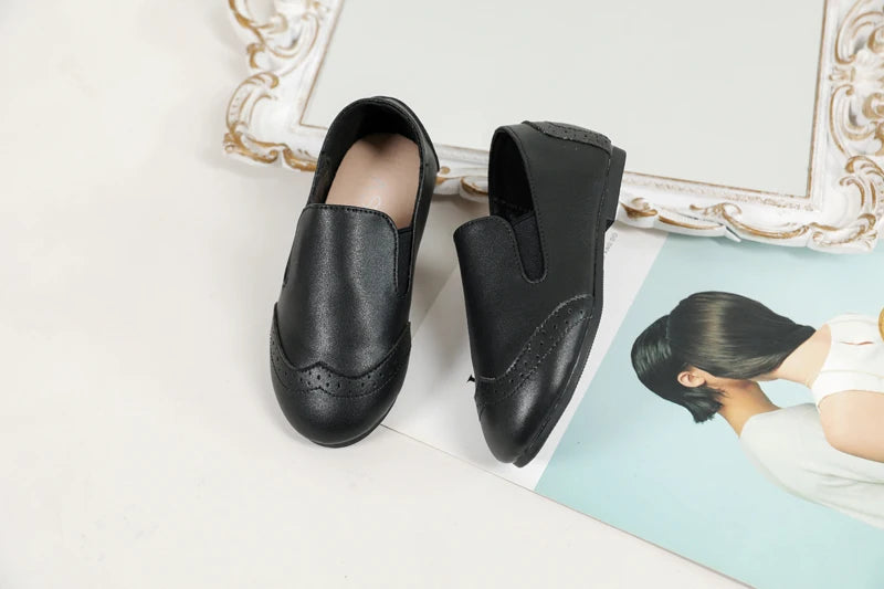 Girls Leather Dress Shoes