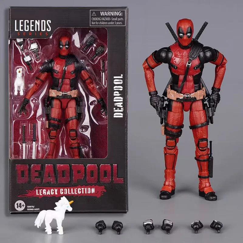 Deadpool Action Figure  Legend Series Articulated Joints Moveable Doll Toys Collection Movie Model Gift