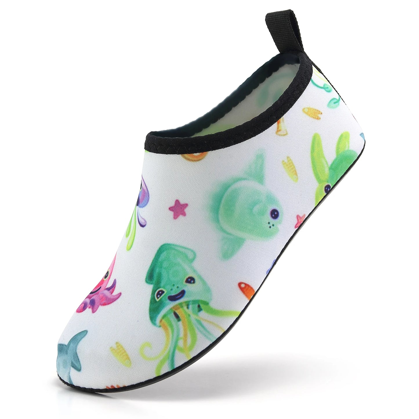 Children's Colorful Printed Thin Sole Swimming Shoes