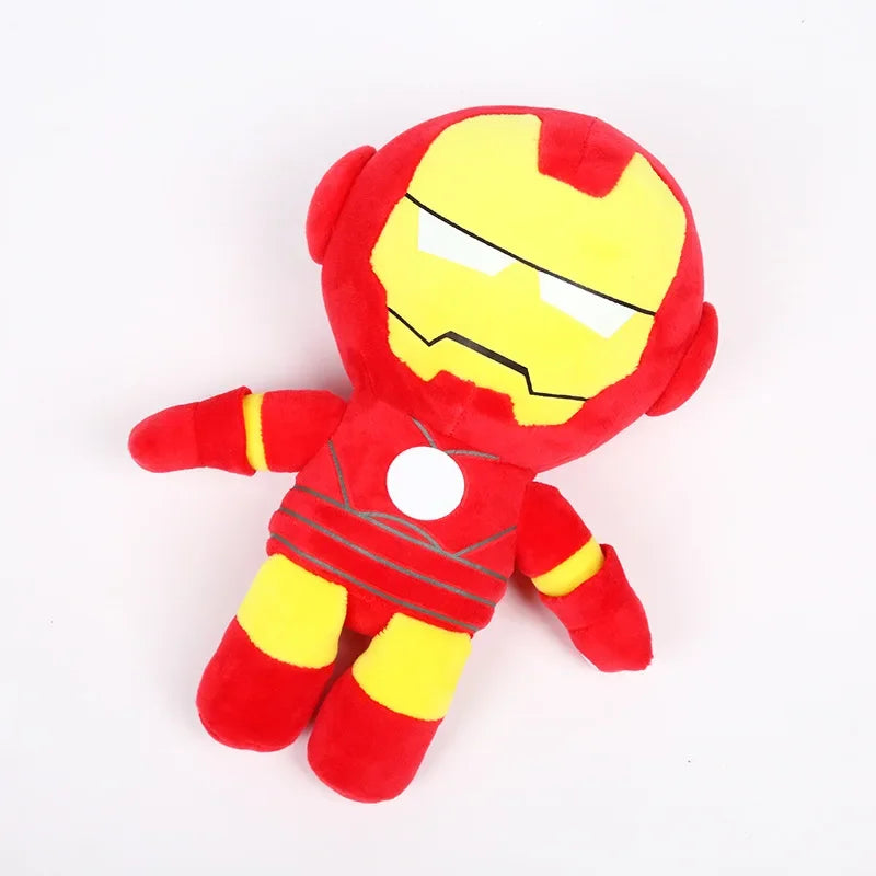The Avengers  Movie 26cm  Plush Toy Super heroes Spider Man Captain America Iron Man Doll Stuffed Toys for Children Gift