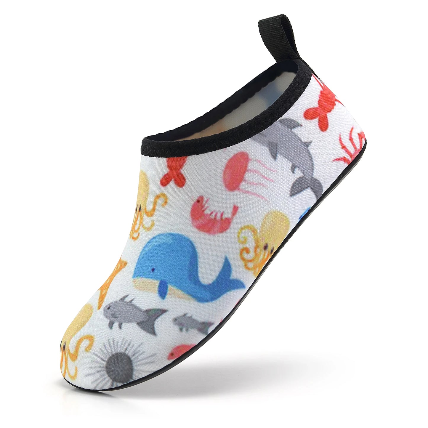 Children's Colorful Printed Thin Sole Swimming Shoes