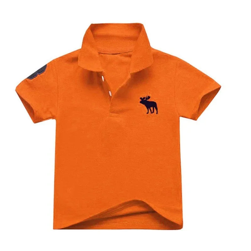 Boys Casual Polo Shirts T-shirt