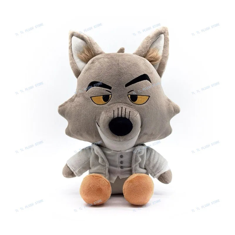 Bad Guys 2  MOVIE Plush Toys Wolf Diane Fox Anime Cartoon Doll Stuffed Animal Peluche Toy For Kids Birthday Gift
