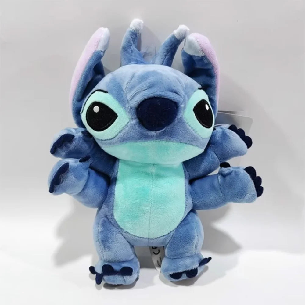 DISNEY Movie Stitch Stuffed Plush Toys Cute 22cm Four Hands 626 Stitch Plush Dolls Stuffed Toys Gifts for Kids Home Decor