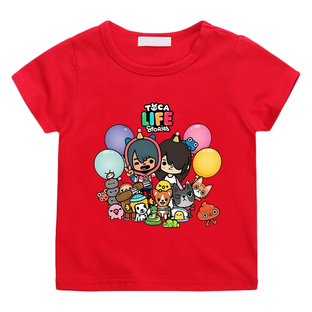 Cartoon Graphic Printed Comfy T-shirt