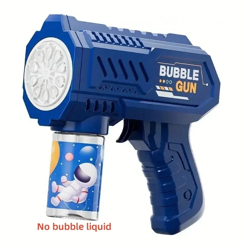 10 Holes Children Electric Bubble Gun