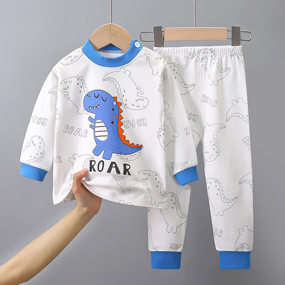 Children's Soft Comfort Cartoon Pajamas Sets
