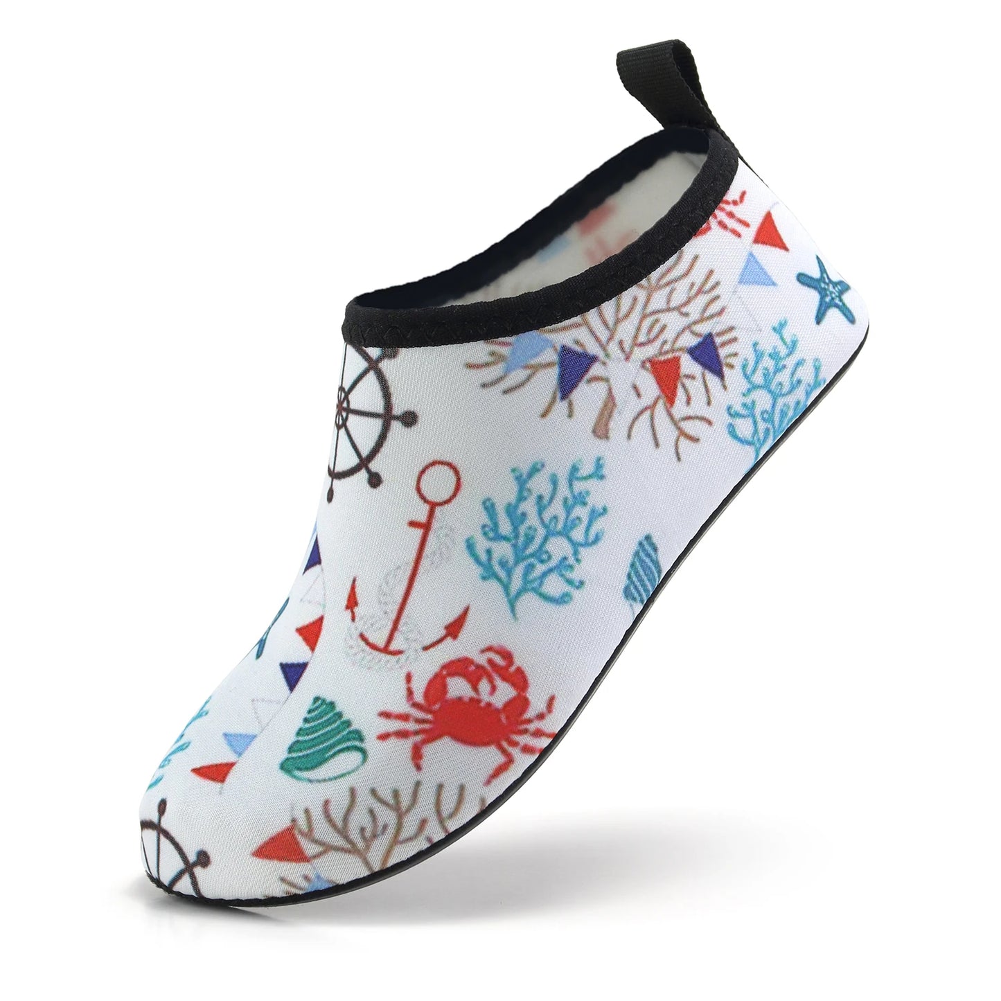 Children's Colorful Printed Thin Sole Swimming Shoes