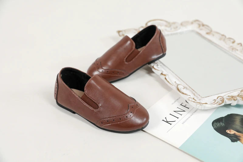 Girls Leather Dress Shoes