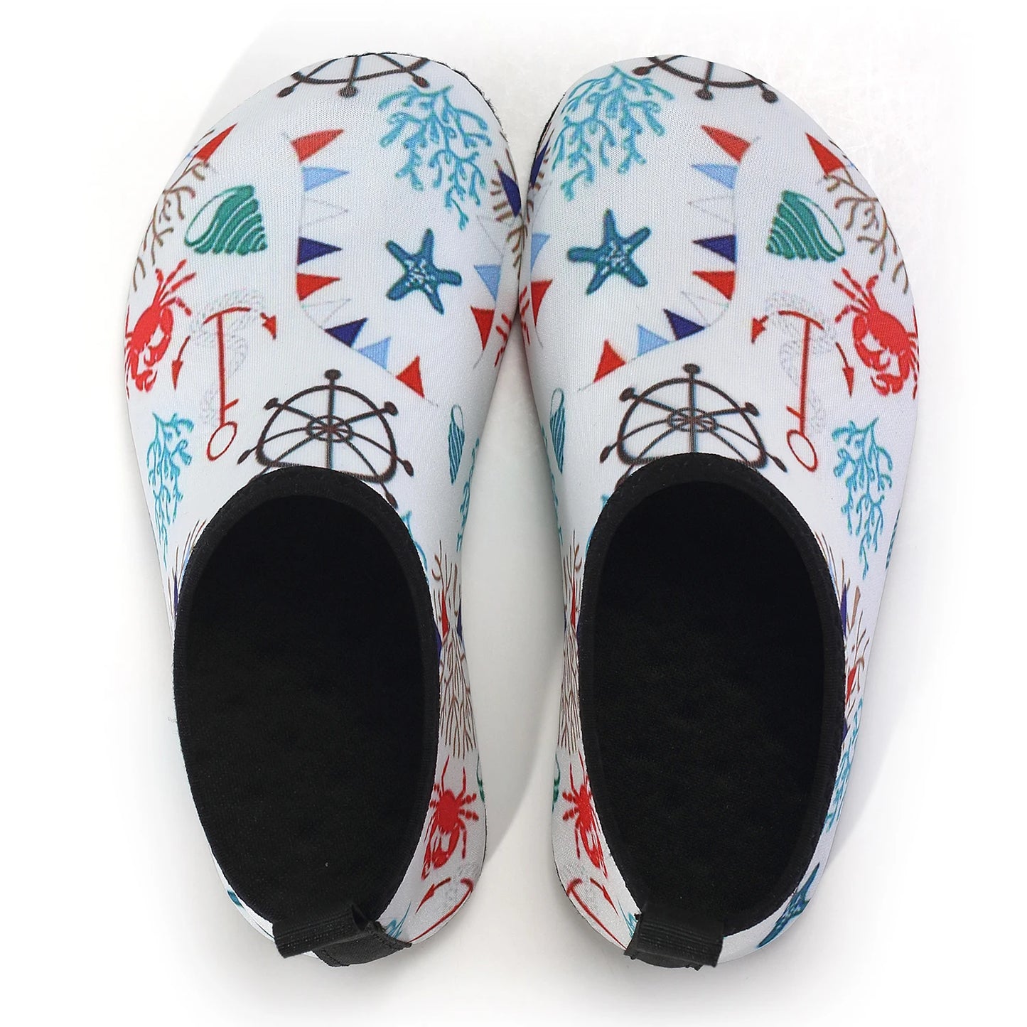 Children's Colorful Printed Thin Sole Swimming Shoes