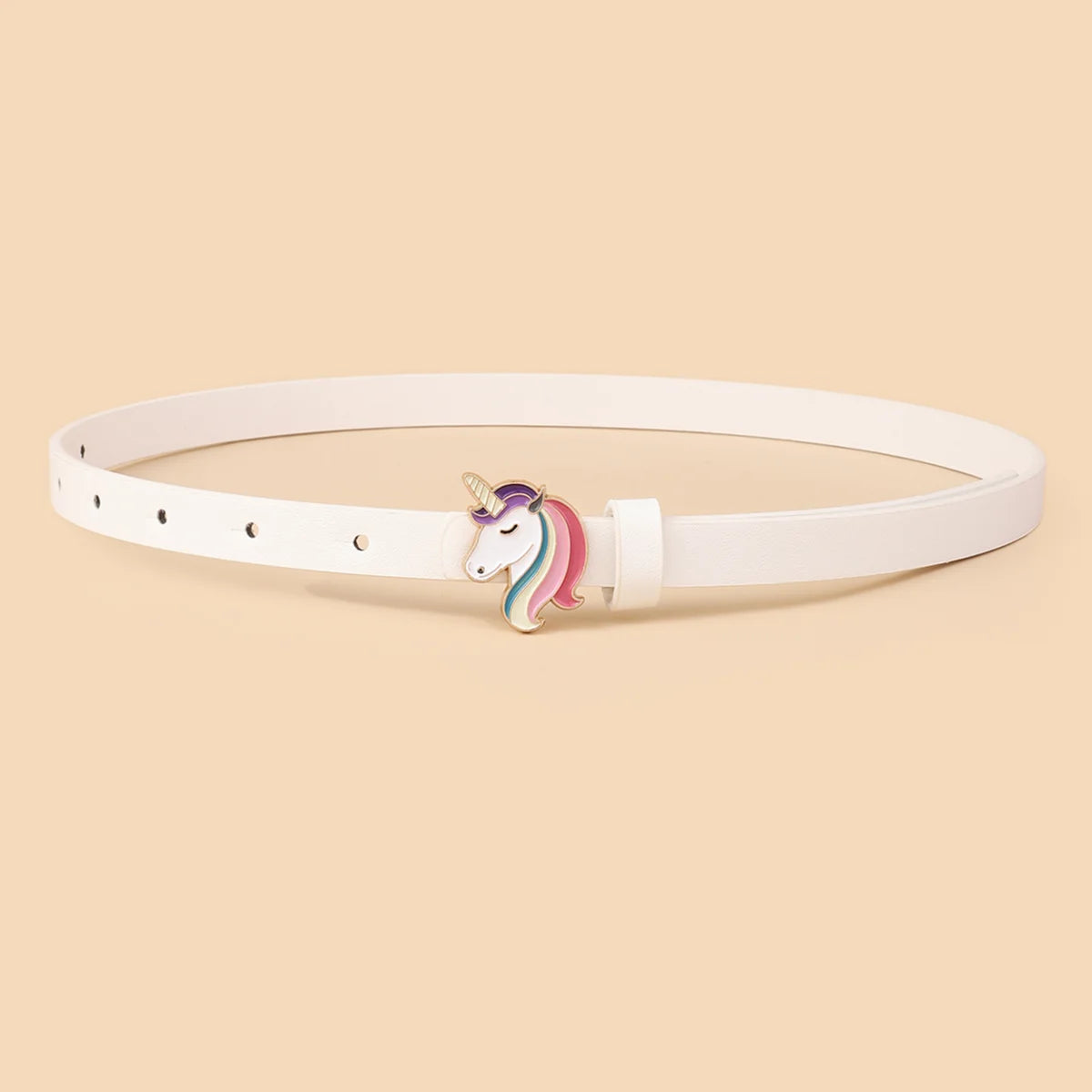 Unicorn Pony Thin Buckle Belt