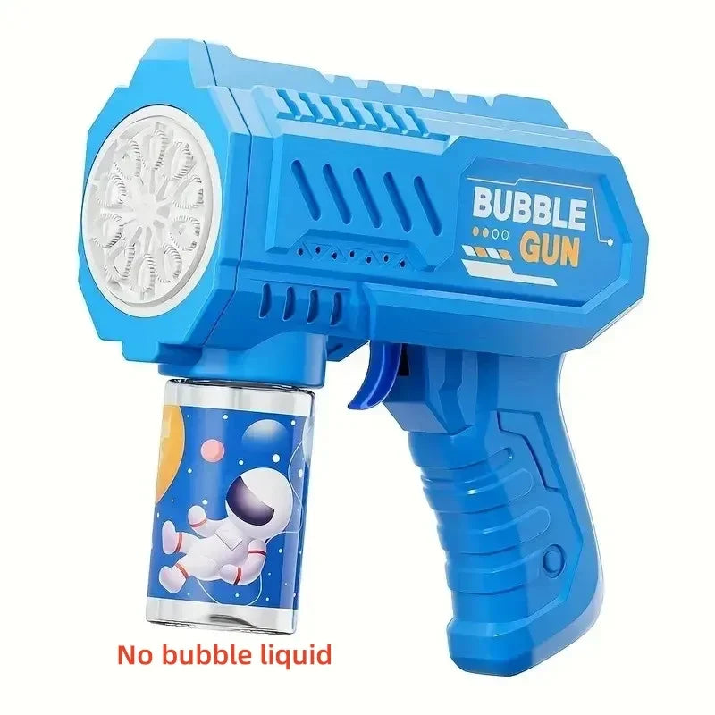 10 Holes Children Electric Bubble Gun