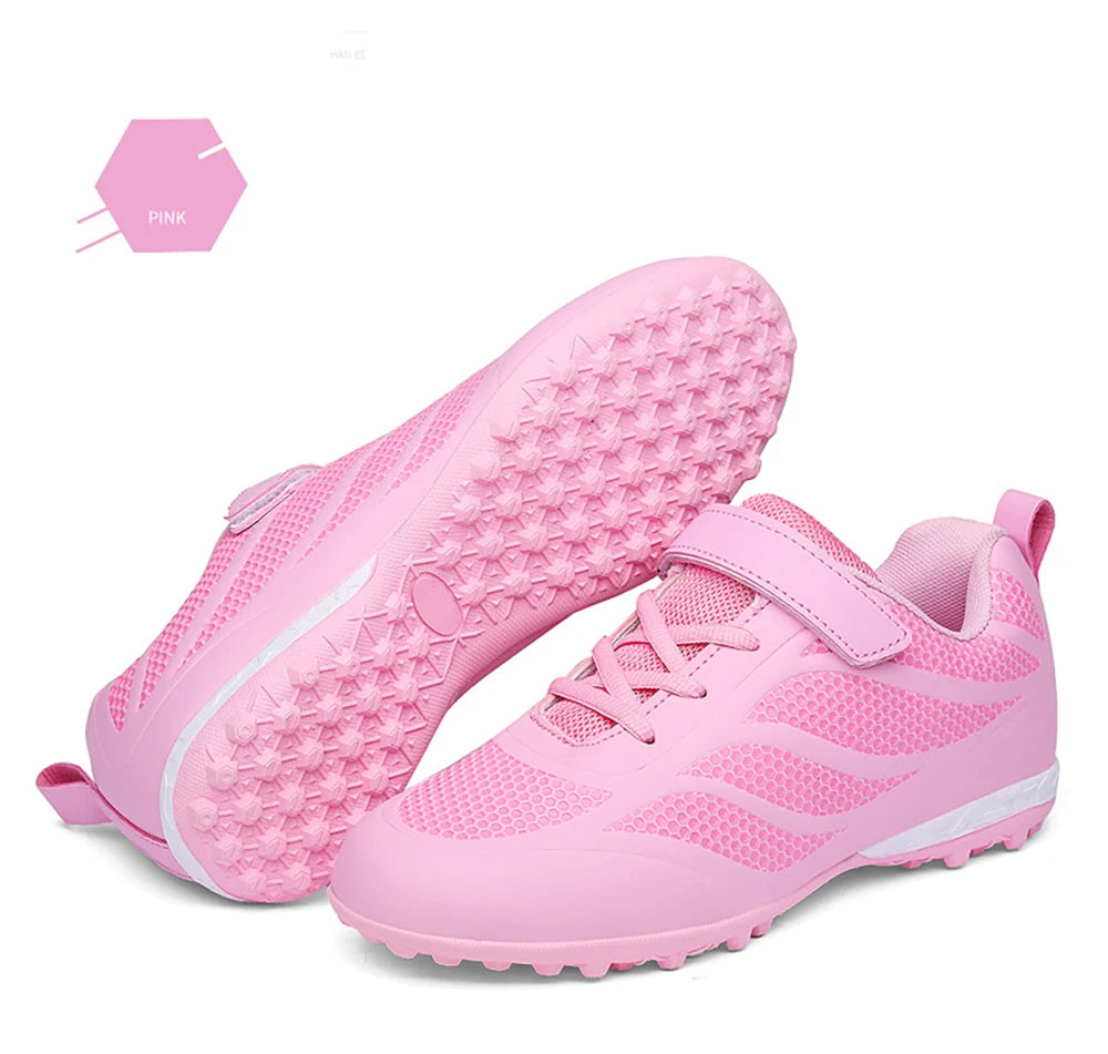 Children Hook Loop Soccer Shoes