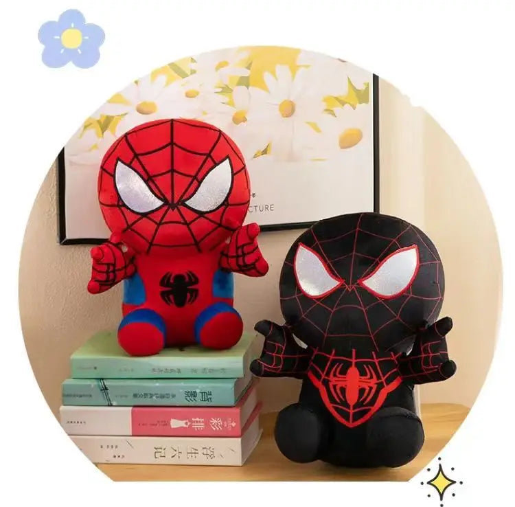 Marvel Movie The Avengers Anime Cartoon Figure Spider Man Fills Plush Toys 25CM Stuffed Dolls Child Christmas Gifts