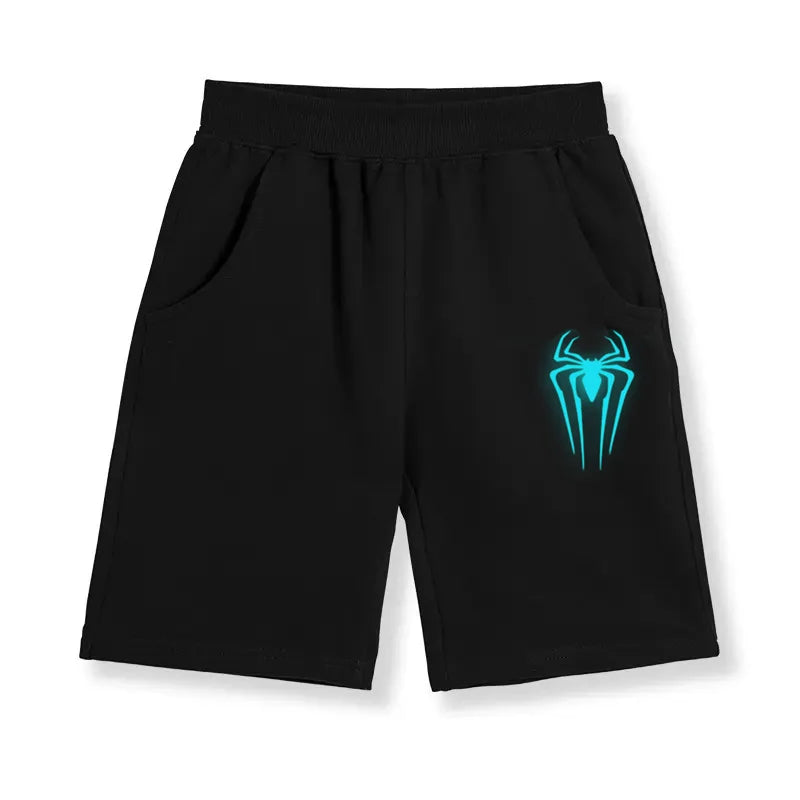 Boy's Summer Loose Noctilucent Shorts