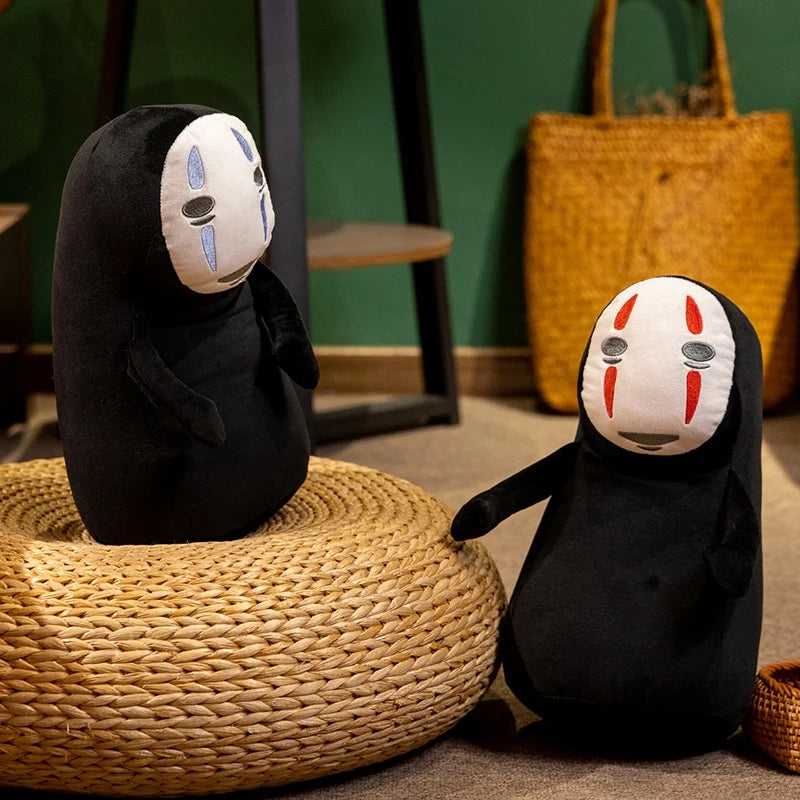 Japanese Anime Movie No Face Man Figure Doll Stuffed Plush Intresting Toy Home Decro Birthday Gifts