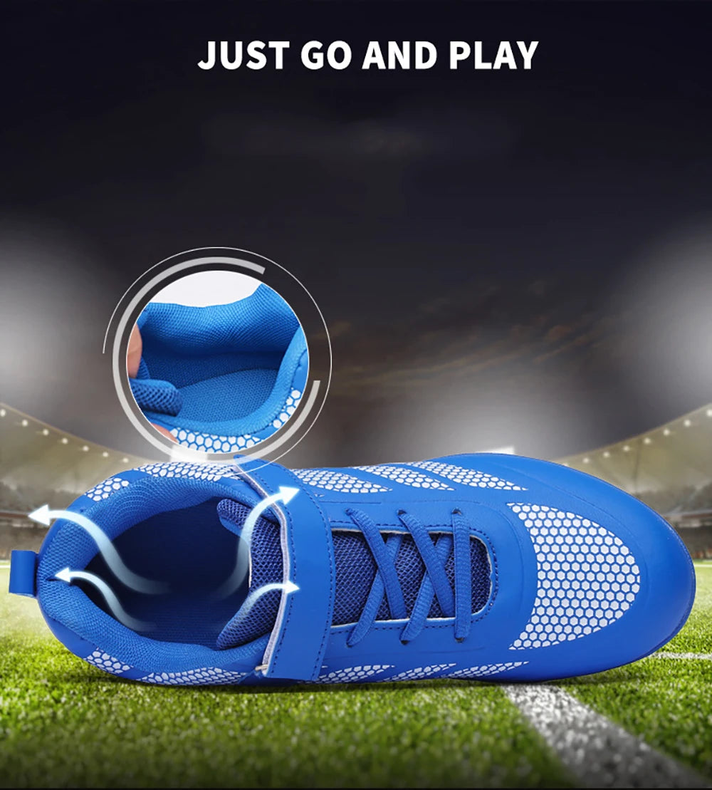 Children Hook Loop Soccer Shoes