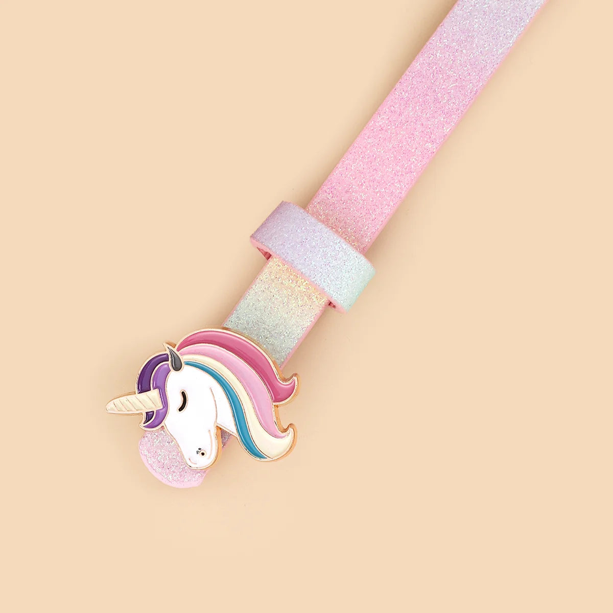 Unicorn Pony Thin Buckle Belt